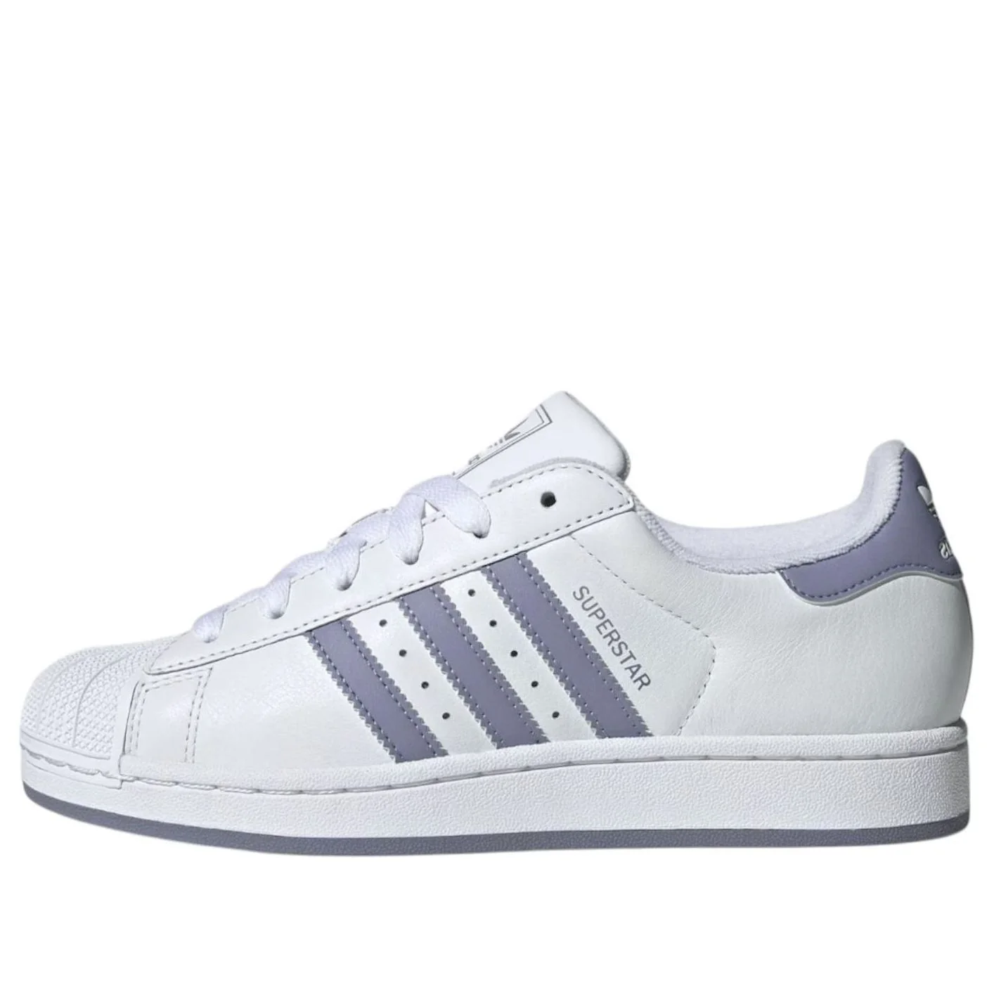 (WMNS) adidas Superstar II 'Cloud White Purple' JS1373