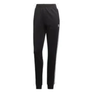(WMNS) adidas Adicolor Classics Cuffed Track Pants Asia Sizing 'Black White' IK6555