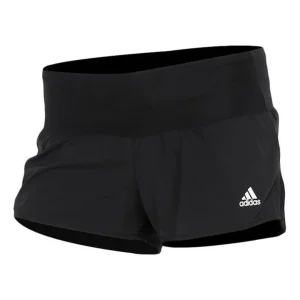 (WMNS) adidas Run It 3-Stripes PB Shorts Asia Sizing 'Black White' FP7537