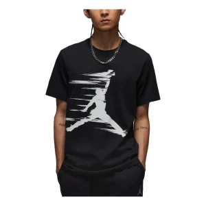 Air Jordan MVP Graphic T-Shirt Asia Sizing 'Black White' FZ1920-010