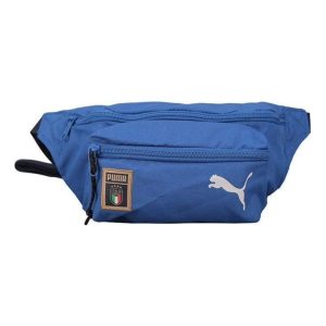 PUMA Italy FIGC D.N.A Academy Waist Bag 'Blue White' 077072-03