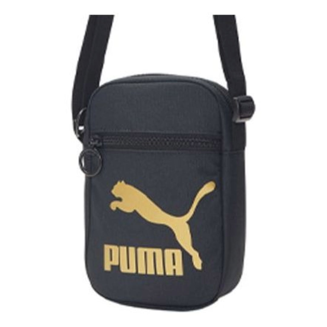 PUMA Compact Portable Bag 'Black Gold' 078008-01