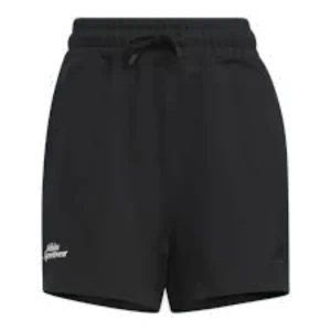 (WMNS) adidas Lounge Knit Short Asia Sizing 'Black' IM8865