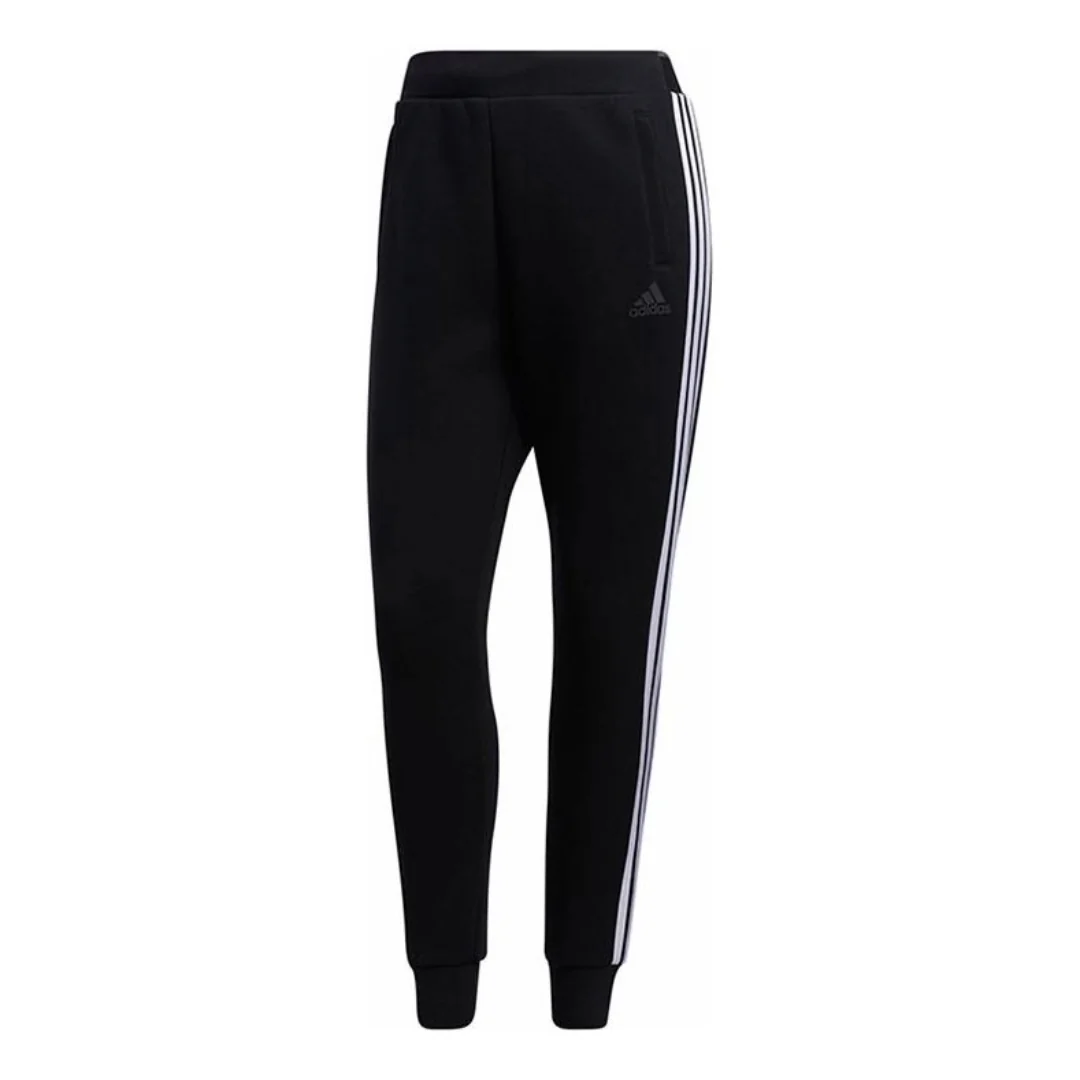 (WMNS) adidas Must Haves Pants Asia Sizing 'Black White' GM1445