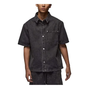 Air Jordan Denim Shirt Asia Sizing 'Washed Black' FZ2132-010