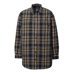 (WMNS) Converse Woven Jacket Asia Sizing 'Black Yellow' 10020880-A01
