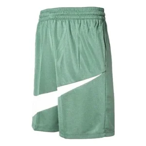 Nike Dri-FIT Basketball Shorts 'Green White' BV9386-353