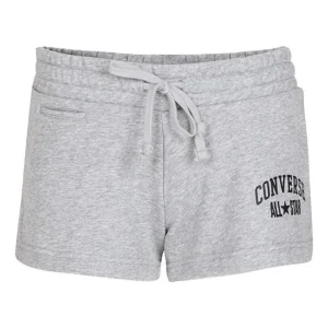 (WMNS) Converse Chuck Taylor All Star Running Shorts Asia Sizing 'Grey Black' 10017829-A02