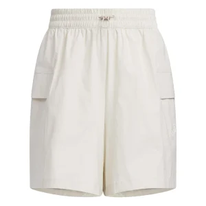 (WMNS) adidas Verbiage Woven Shorts Asia Sizing 'White' JN7776
