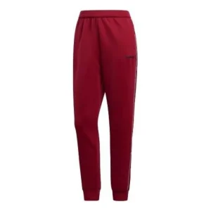 (WMNS) adidas Celebrate the 90s 7/8 Pants Asia Sizing 'Burgundy' EJ9668
