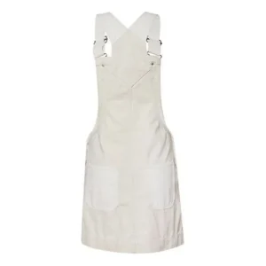 (WMNS) Converse Casual Suspender Skirt Asia Sizing 'White' 10018415-A01