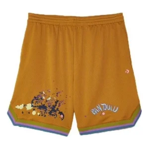 Converse x Bandulu Basketball Shorts Asia Sizing 'Brown' 10021727-A01