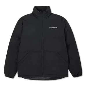 Converse Core Puffer Textile Jacket Asia Sizing 'Black' 10021946-A03