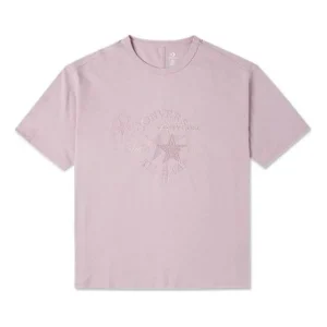 Converse Chuck 70 Embroidered T-Shirt Asia Sizing 'Pink' 10021980-A03