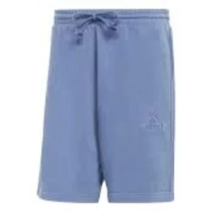 adidas ALL SZN French Terry 3-Stripes Garment-Wash Shorts Asia Sizing 'Blue' IR5259