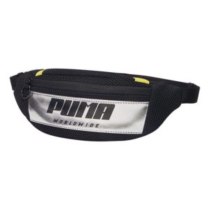 PUMA Prime Street Waist Bag 'Black White' 075852-01