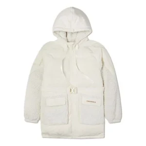 (WMNS) Converse Down Short Jacket Asia Sizing 'White' 10021987-281