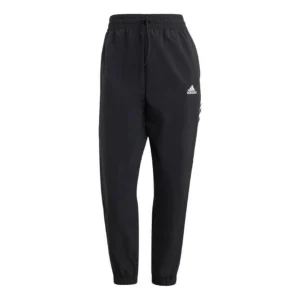 (WMNS) adidas Essentials 3-Stripes Woven 7/8 Pants Asia Sizing 'Black' HT3398