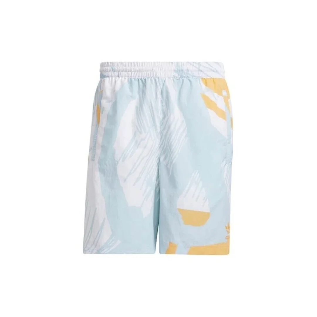 adidas originals Adiplay Allover Print Shorts 'Blue White' HC2133