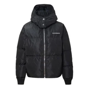 Converse Down Oversized Puffer Jacket Asia Sizing 'Black' 10019787-A01