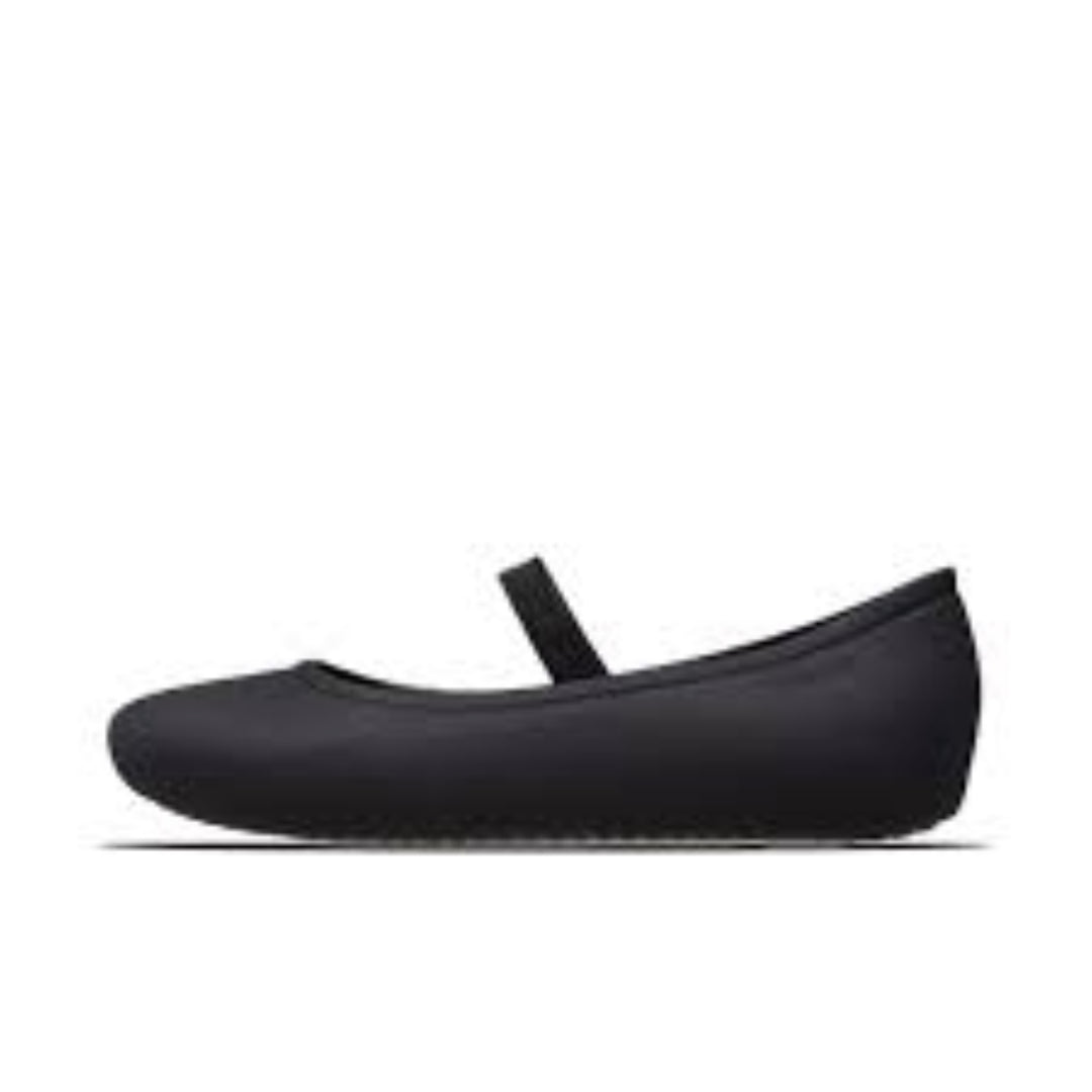 (WMNS) Crocs Brooklyn Flat 'Black' 209429-001