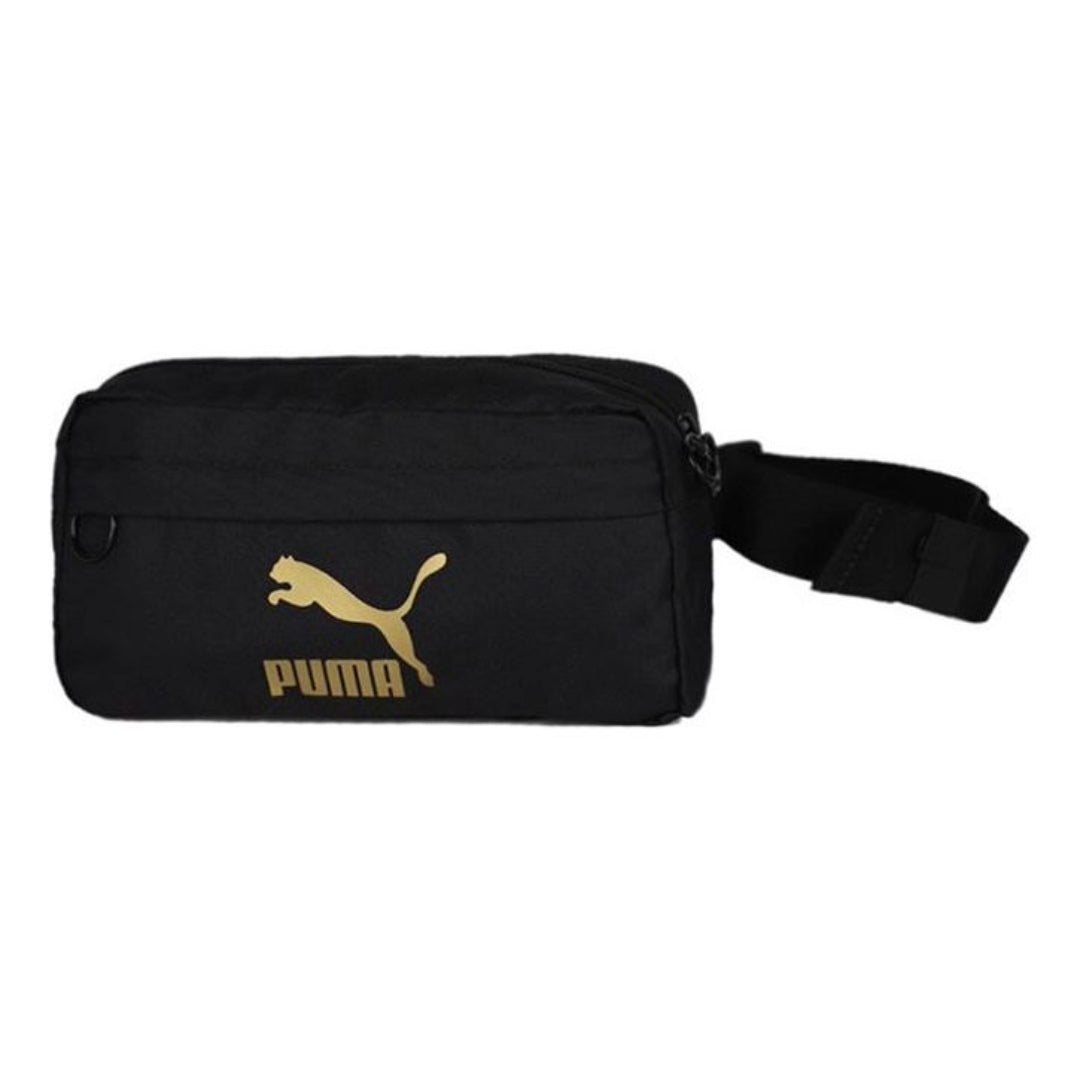 PUMA Originals Bum Bag 'Black Gold' 076646-01
