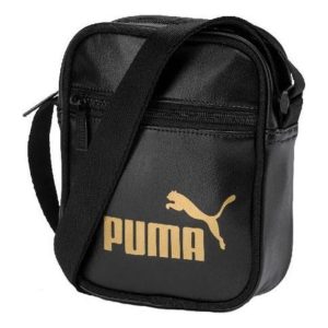 (WMNS) PUMA Core Up Portable Bag 'Black Gold' 076736-01
