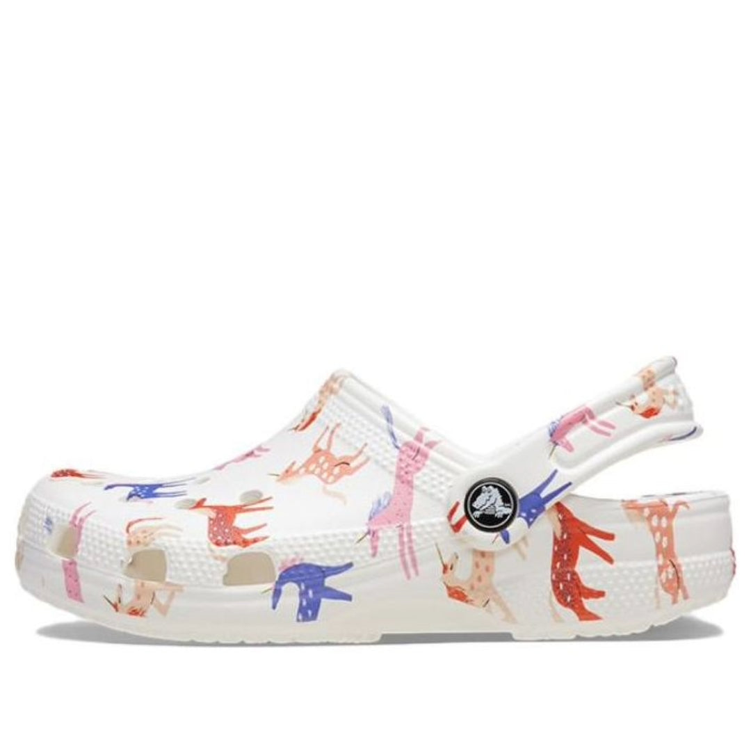 (GS) Crocs Classic Character Print Clog K 'White Red Blue' 209695-9CD