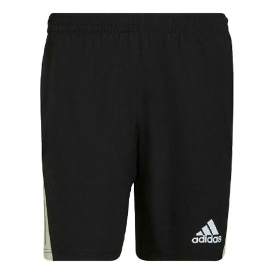adidas Own the Run Shorts 'Black White' HE9259