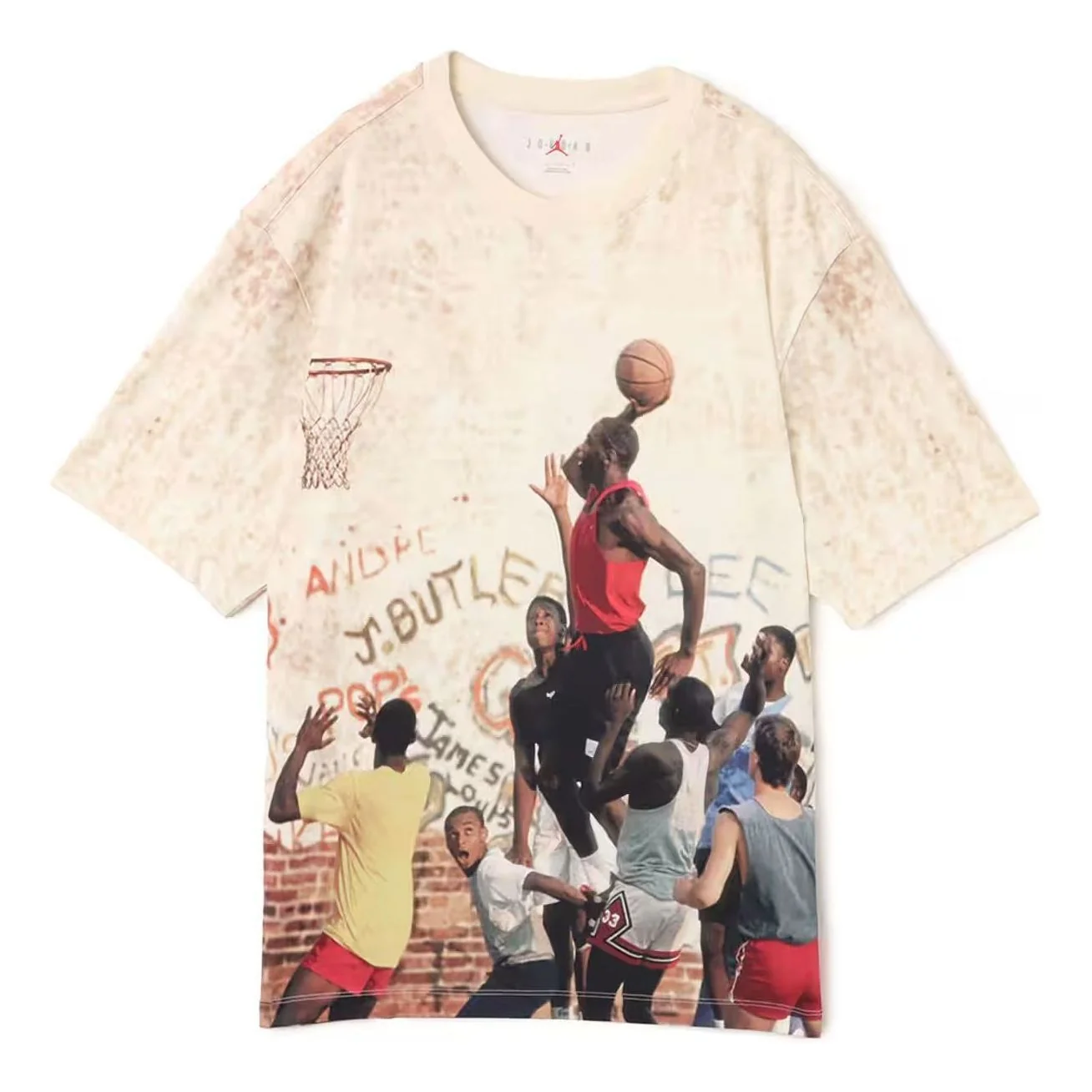 Air Jordan 85 Graphic T-Shirt 'Sail Legend Light Brown' HJ2362-133