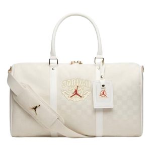 Air Jordan Year of the Horse Monogram Duffel 25L Bag 'White' IV4747-133