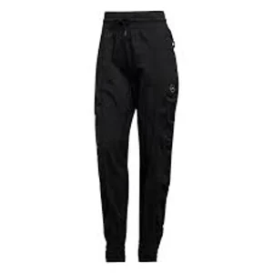 (WMNS) adidas Woven Pants Asia Sizing 'Black' FU3985