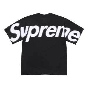 Supreme Intarsia Short-Sleeve T-Shirt 'Black' SS25KN13-BLACK