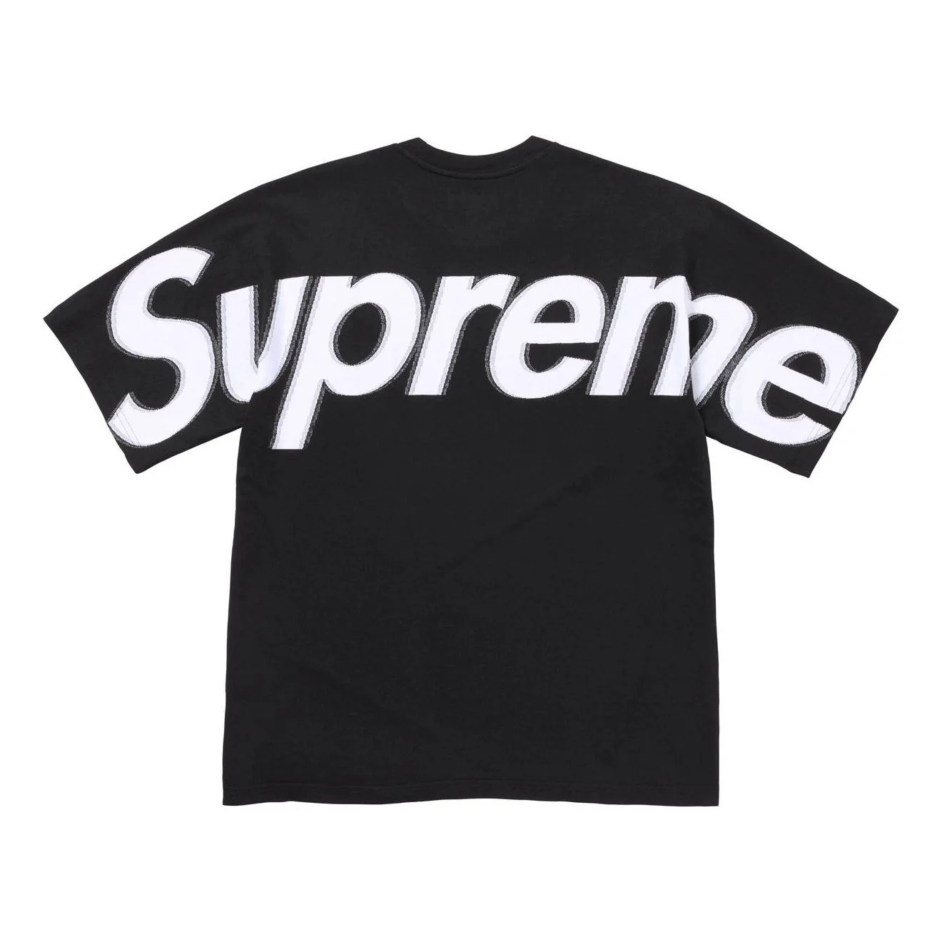 Supreme Intarsia Short-Sleeve T-Shirt 'Black' SS25KN13-BLACK