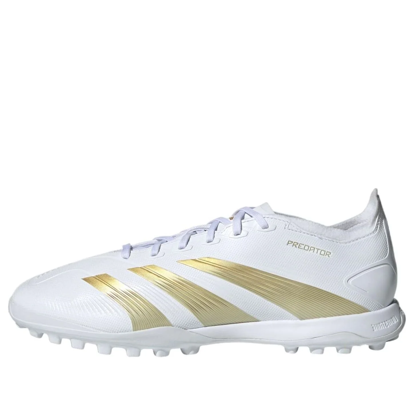 adidas Predator League Turf 'Cloud White Gold Metallic Sandy Beige Met' IF6378