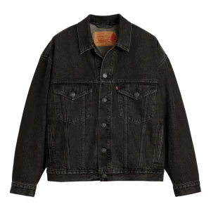 Air Jordan x LEVI'S Type III Denim Trucker Jacket 'Black Wash' 005FC-0000