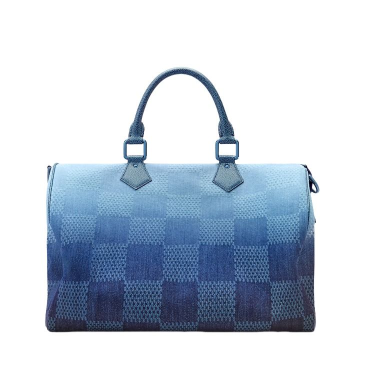 LOUIS VUITTON Speedy Outdoor Bandoulière 40 'Blue' N40877 - Image 4