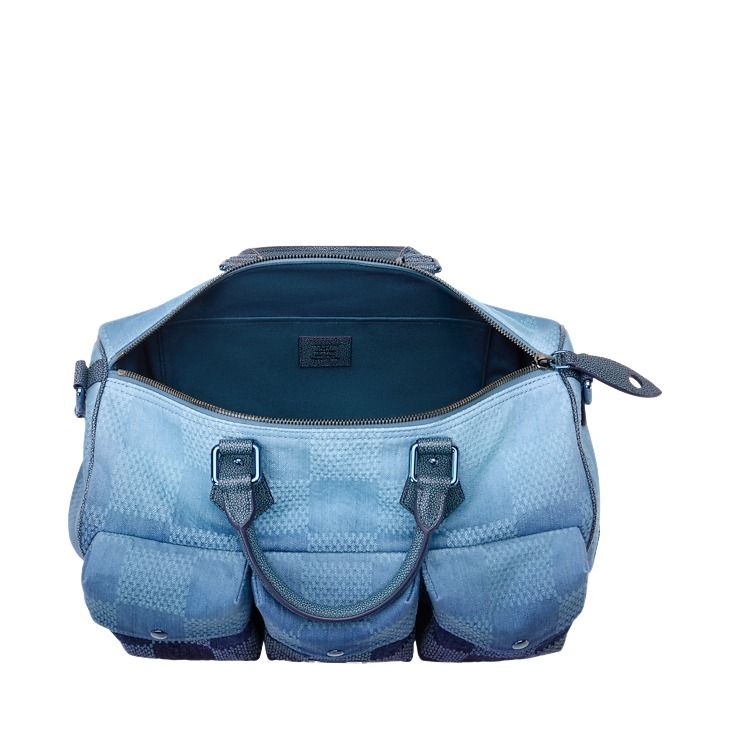 LOUIS VUITTON Speedy Outdoor Bandoulière 40 'Blue' N40877 - Image 3
