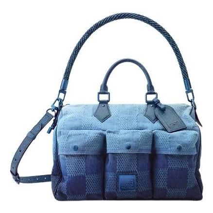 LOUIS VUITTON Speedy Outdoor Bandoulière 40 'Blue' N40877 - Image 2