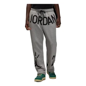Air Jordan x Nina Chanel Abney Sweatpants Asia Sizing 'Grey Black' FZ7519-063