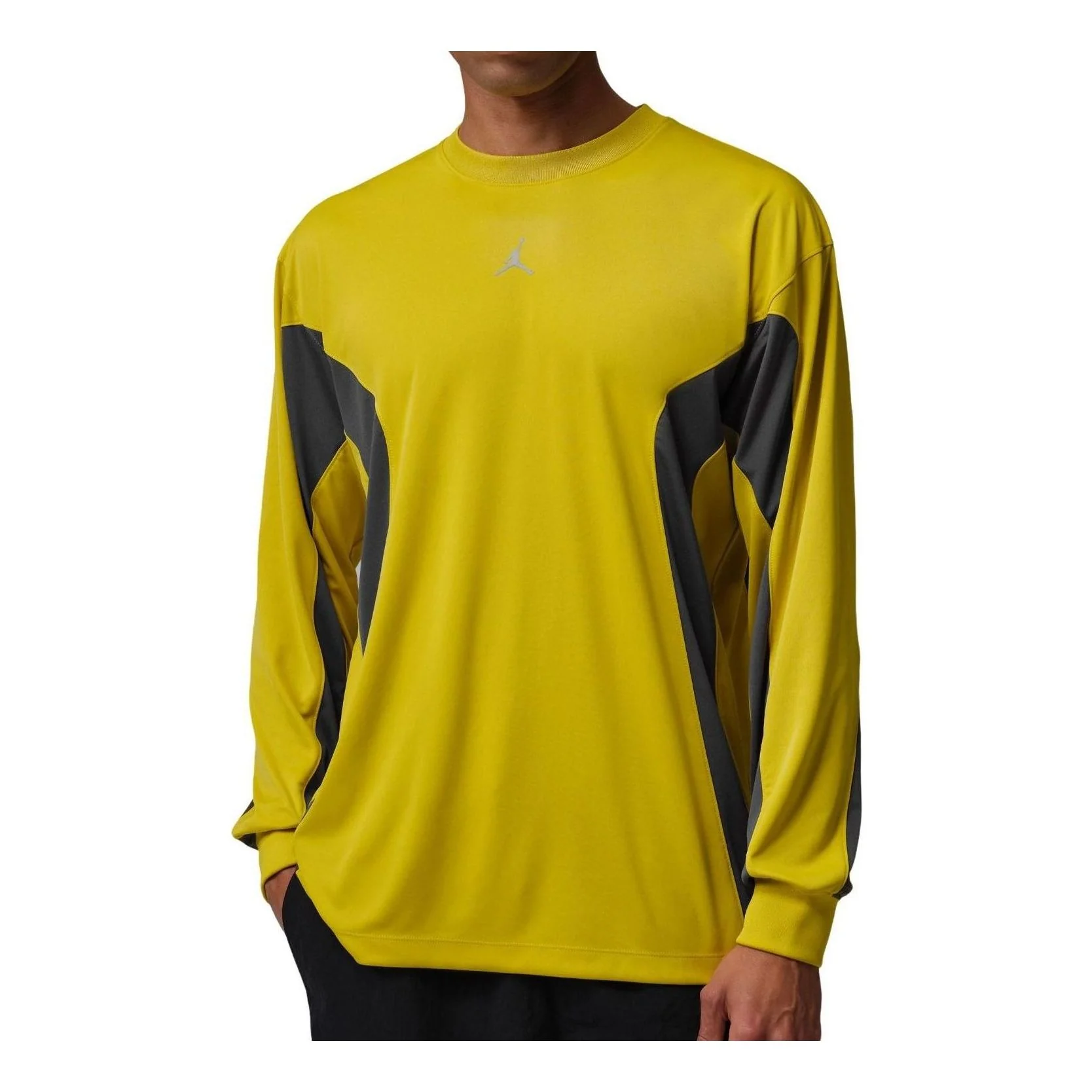 Air Jordan Brooklyn Hike Mike Graphic Jersey 'Bright Citron Cargo Khaki' IF1885-726