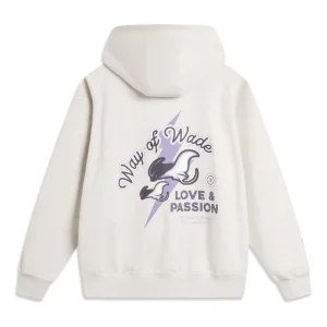 Li-Ning Way of Wade Love & Passion Hoodie 'White' AWDU651-4