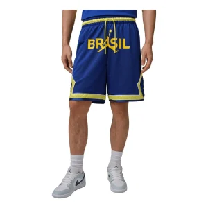 Air Jordan Mesh Diamond Shorts 'Old Royal Yellow Pulse' IF3913-417