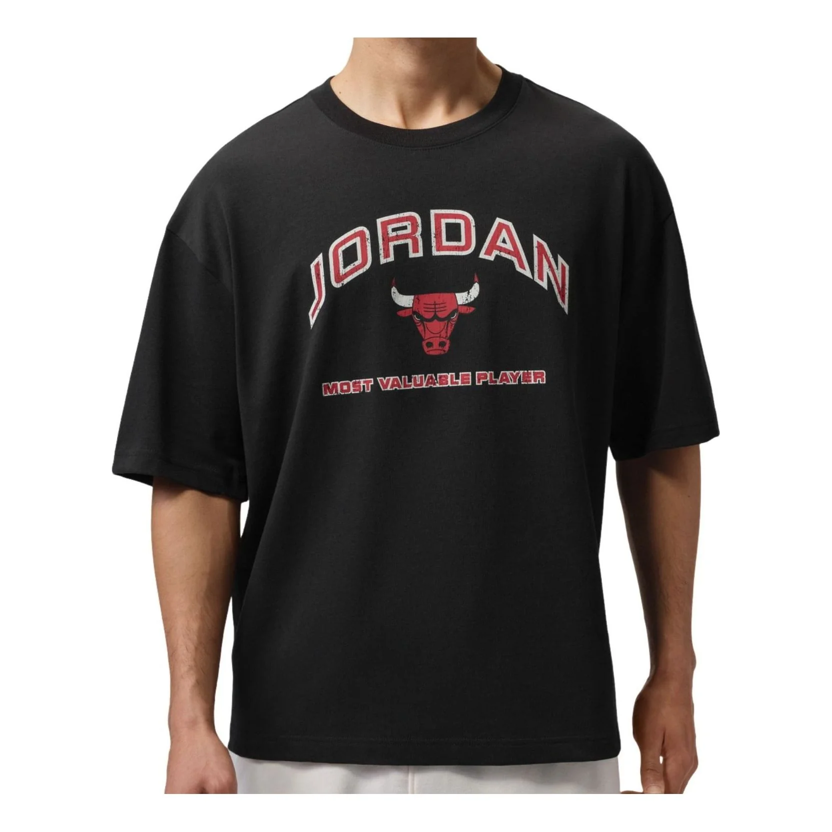 Jordan Flight Essentials Boxy Graphic T-Shirt 'Black University Red' IF3122-010