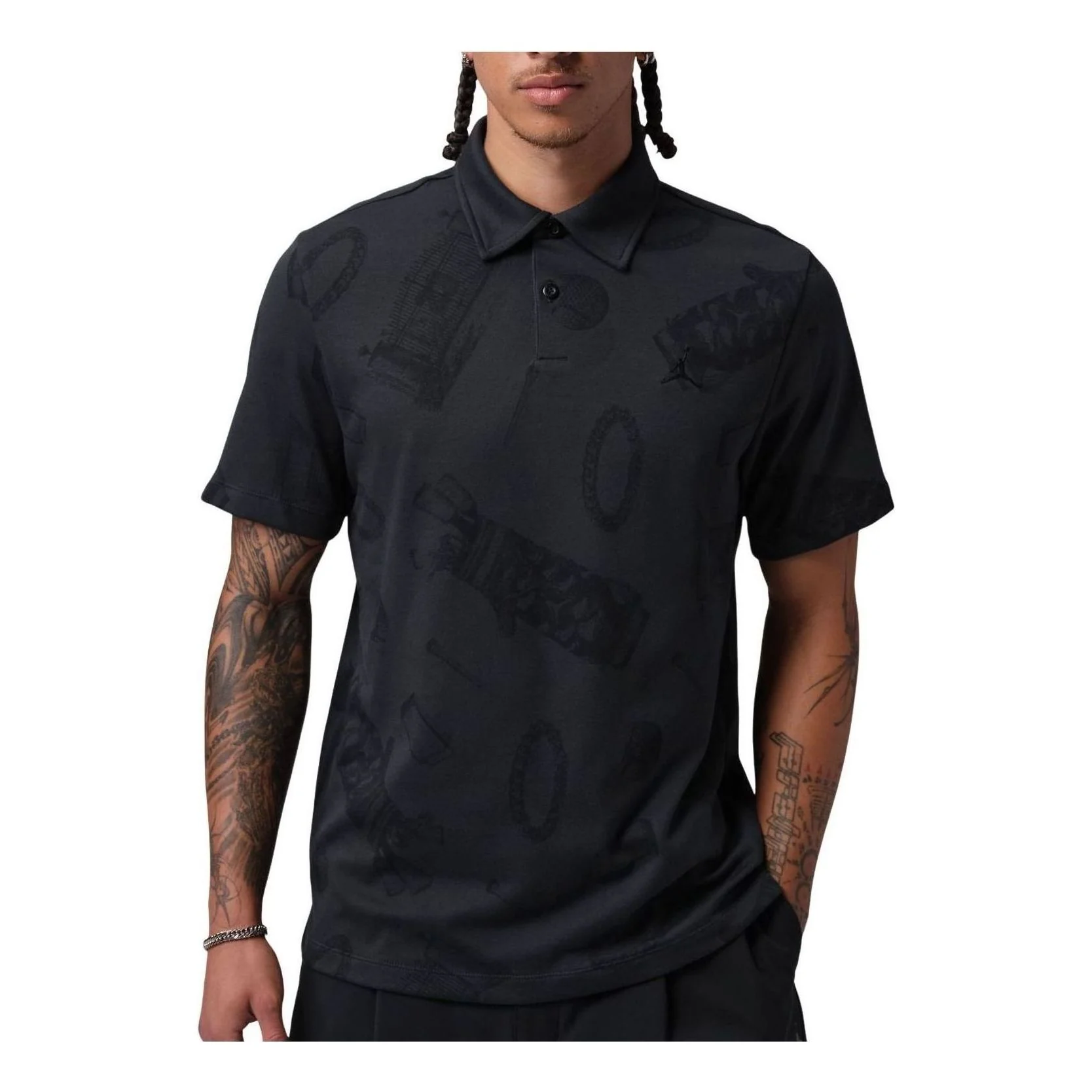 Jordan Dri-FIT Golf Polo 'Off Noir Black' IU1301-045