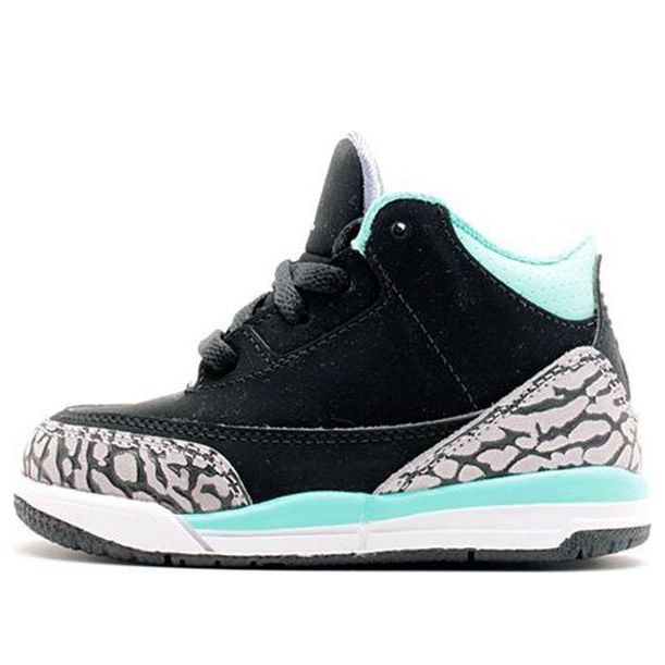 (TD) Air Jordan 3 Retro 'Tiffany Black' 654964-045