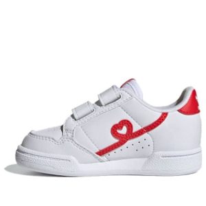 (TD) adidas Continental 80 Cf I 'White Red' FY2580