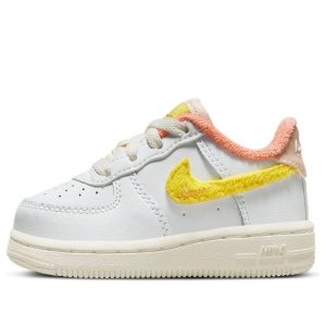 (TD) Nike Air Force 1 LV8 'White Yellow Strike' DV2200-100