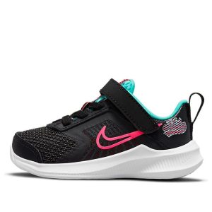 (TD) Nike Downshifter 11 SE 'Black Dynamic Turquoise' DM3985-001