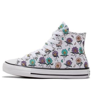 (GS) Converse Chuck Taylor All Star 'Multi-Color White Purple' 671599C